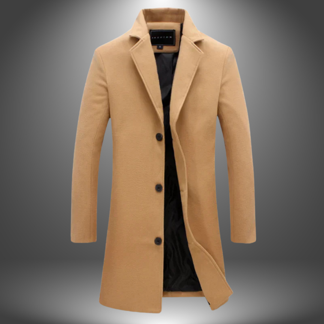 Enrico | Käsintehty miesten vintage-villatakki