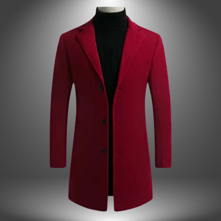 Enrico | Käsintehty miesten vintage-villatakki