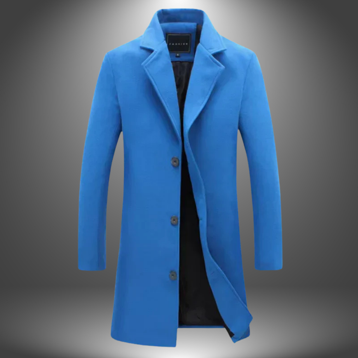 Enrico | Käsintehty miesten vintage-villatakki